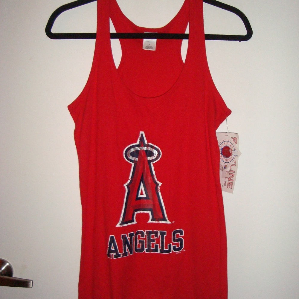 NWT Angels baseball tank top